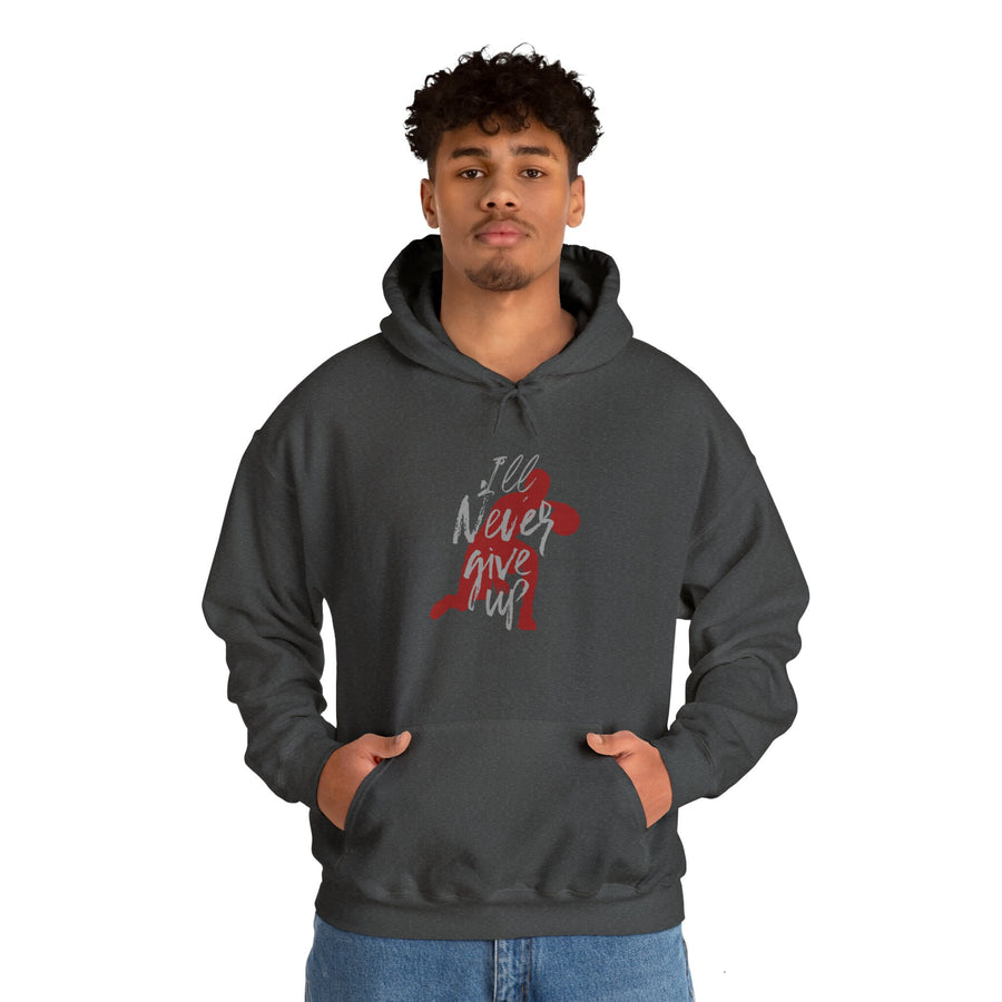 Unisex Heavy Blend™ Hooded Sweatshirt- I&#39;ll Never Give up