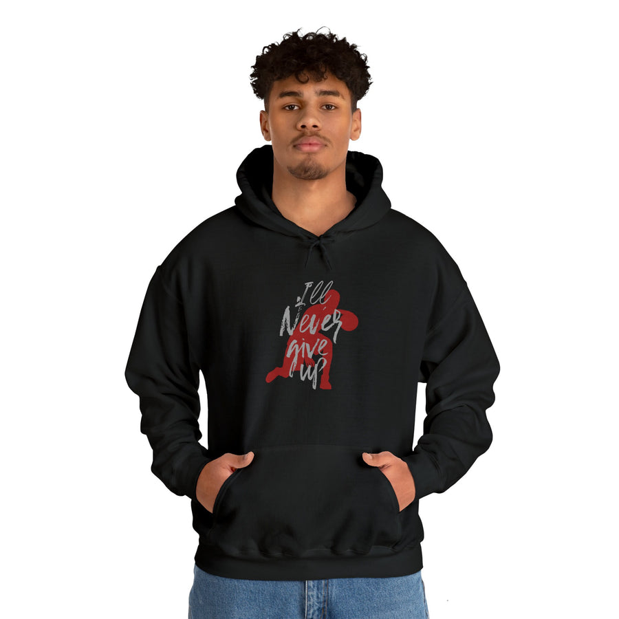 Unisex Heavy Blend™ Hooded Sweatshirt- I&#39;ll Never Give up