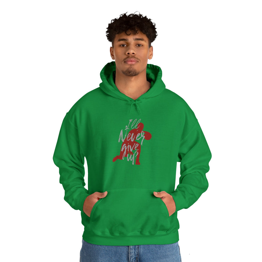 Unisex Heavy Blend™ Hooded Sweatshirt- I&#39;ll Never Give up