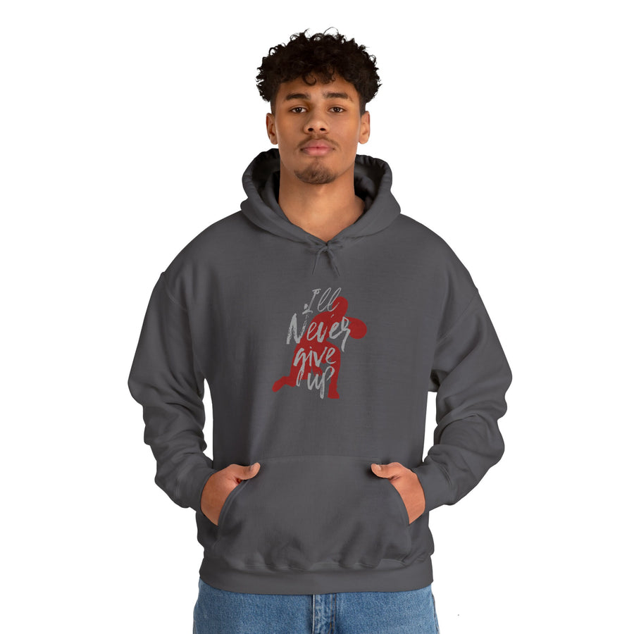 Unisex Heavy Blend™ Hooded Sweatshirt- I&#39;ll Never Give up