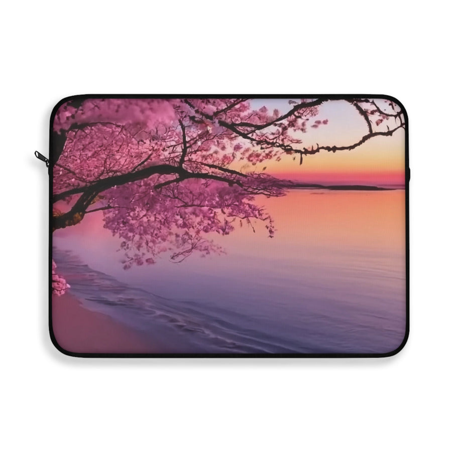 Laptop Sleeve-Sunset Cherry Blossom