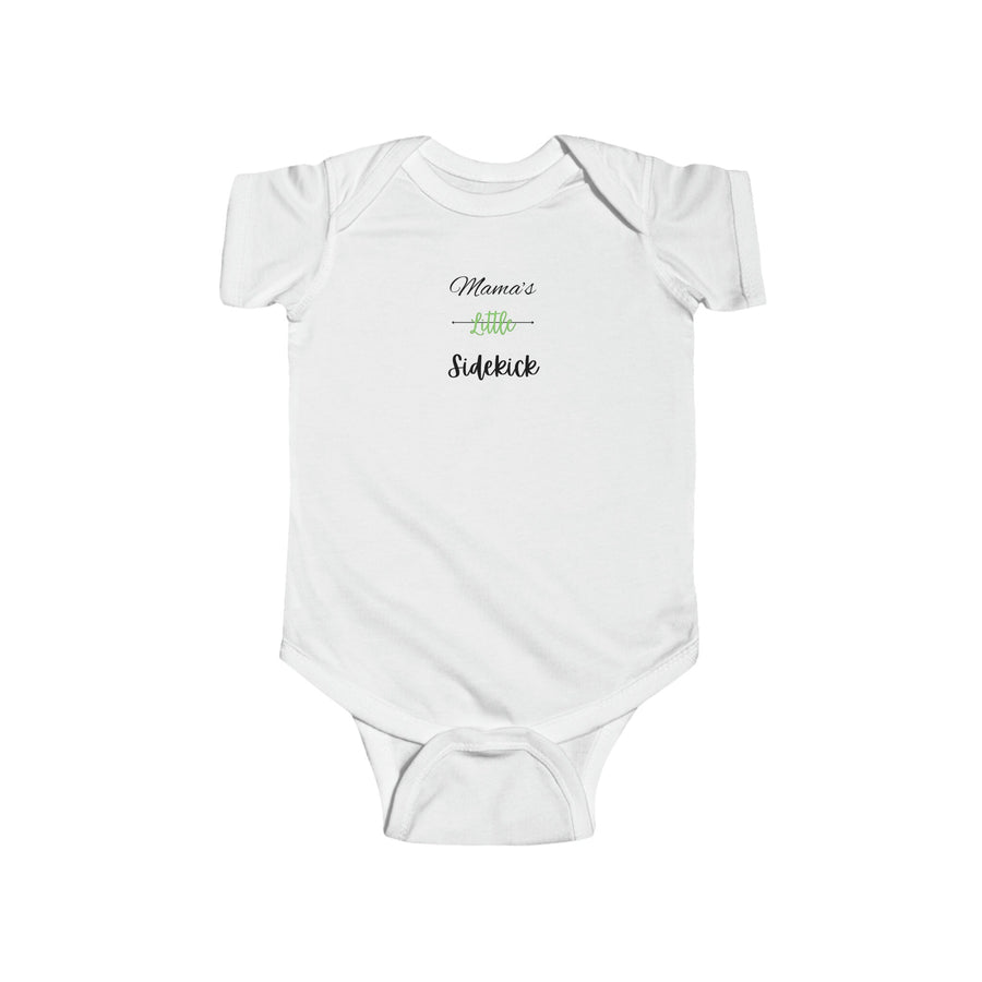 Infant Fine Jersey Bodysuit-Mamas Little Sidekick
