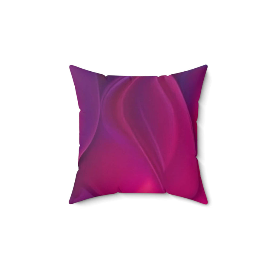 Spun Polyester Square Pillow-Purple and Magenta-themed Square Pillow