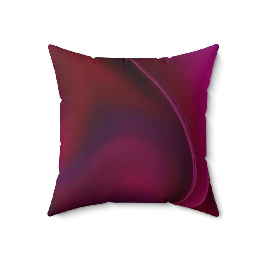 Spun Polyester Square Pillow-Purple and Magenta-themed Square Pillow