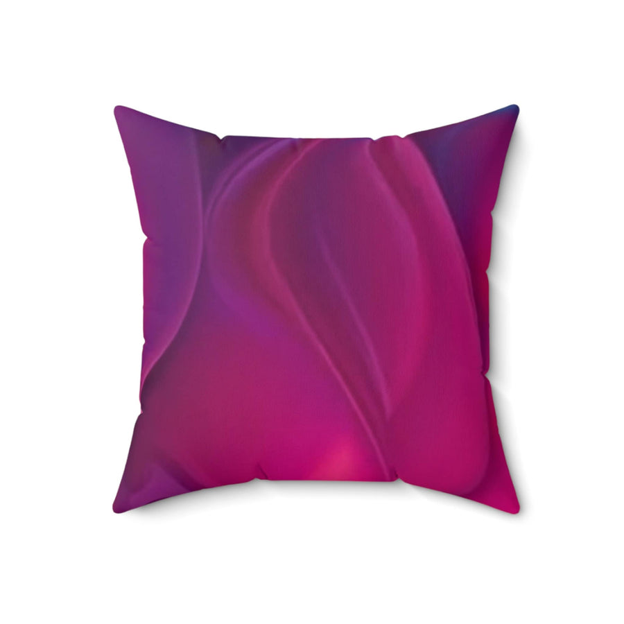Spun Polyester Square Pillow-Purple and Magenta-themed Square Pillow