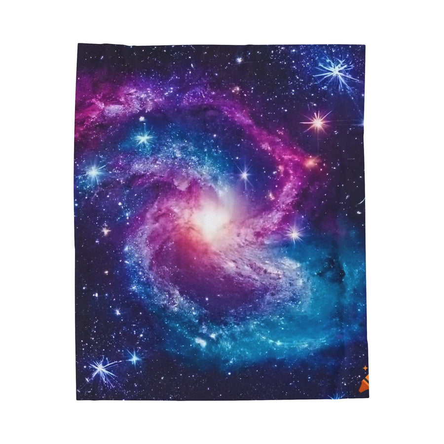 Velveteen Plush Blanket-Galaxy
