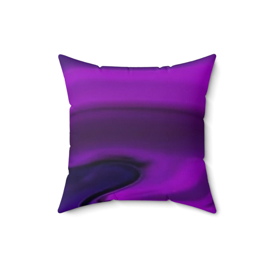 Spun Polyester Square Pillow-Majestic Elegance