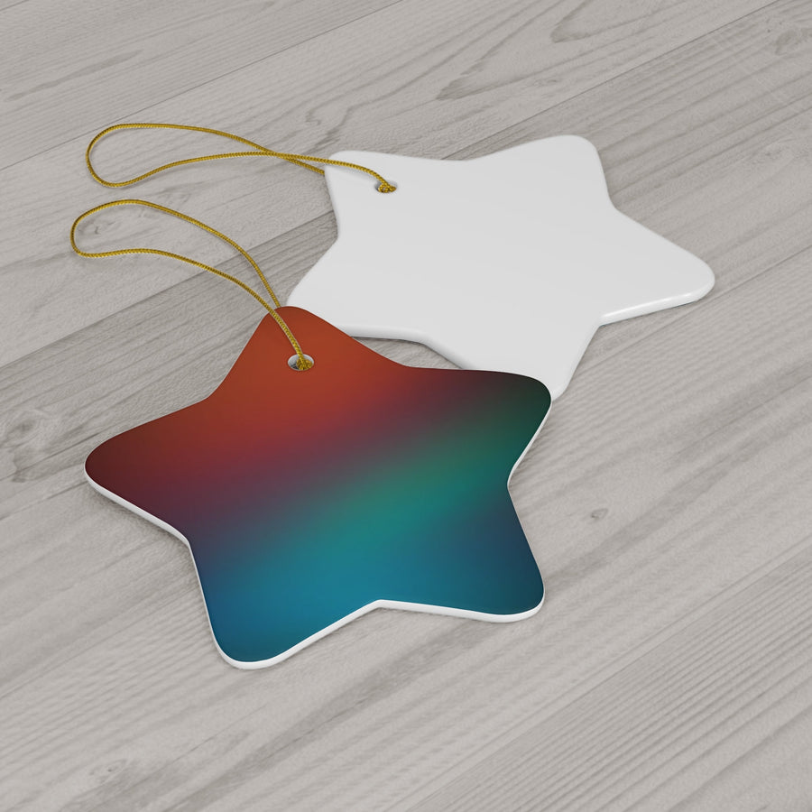 Ceramic Ornament, 4 Shapes