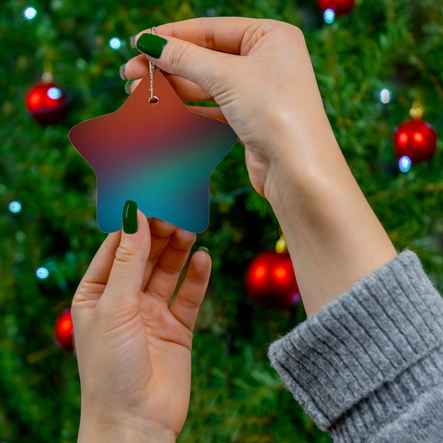Ceramic Ornament, 4 Shapes