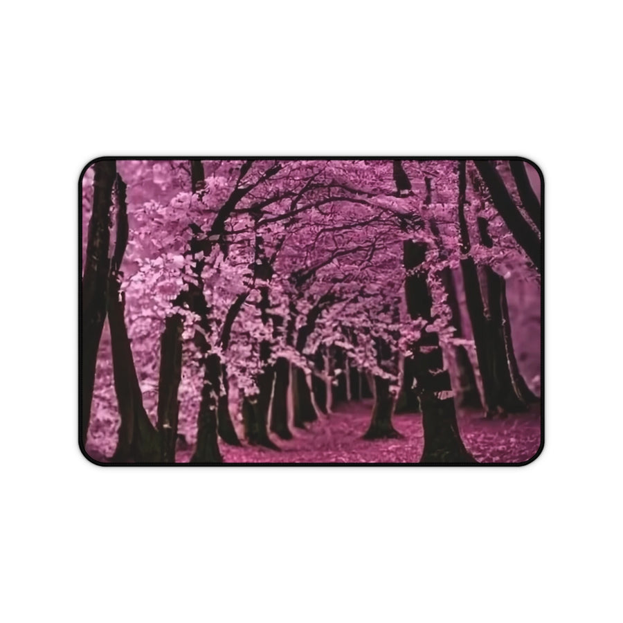 Desk Mat-Forest of Pink