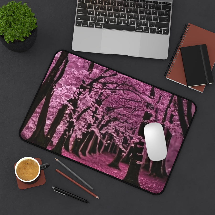 Desk Mat-Forest of Pink