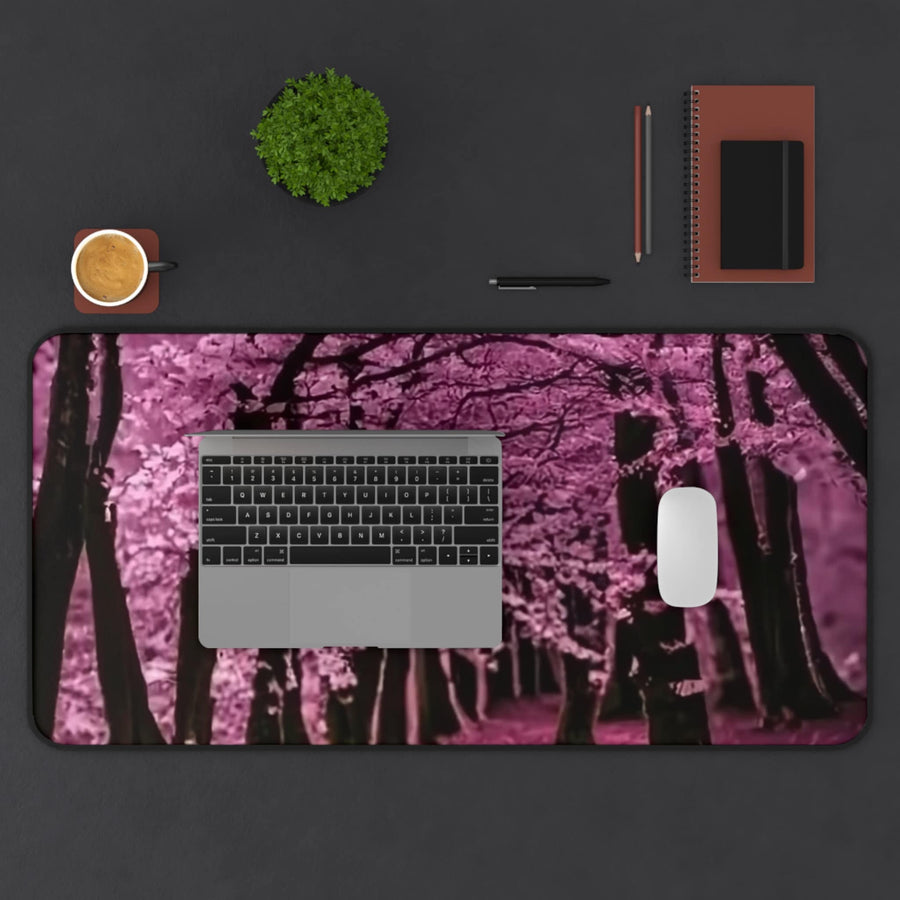 Desk Mat-Forest of Pink