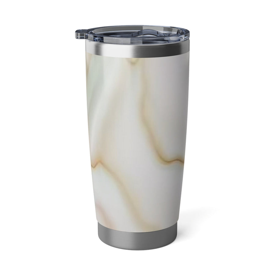 Vagabond 20oz Tumbler-Cream, Caramel and Pearl.