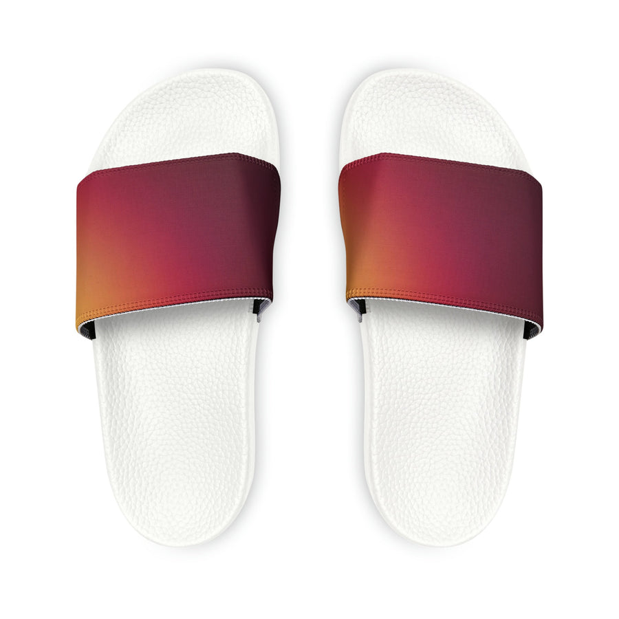Women&#39;s PU Slide Sandals-Sunset