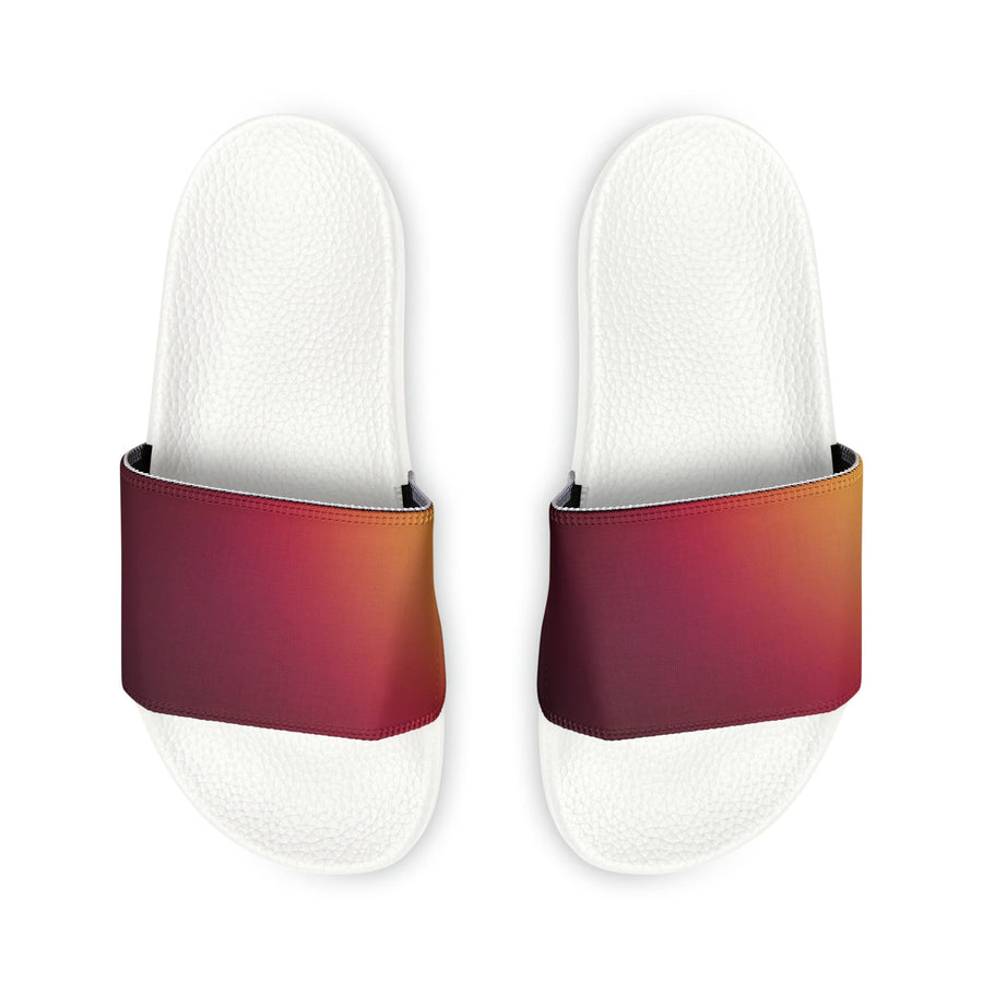 Women&#39;s PU Slide Sandals-Sunset