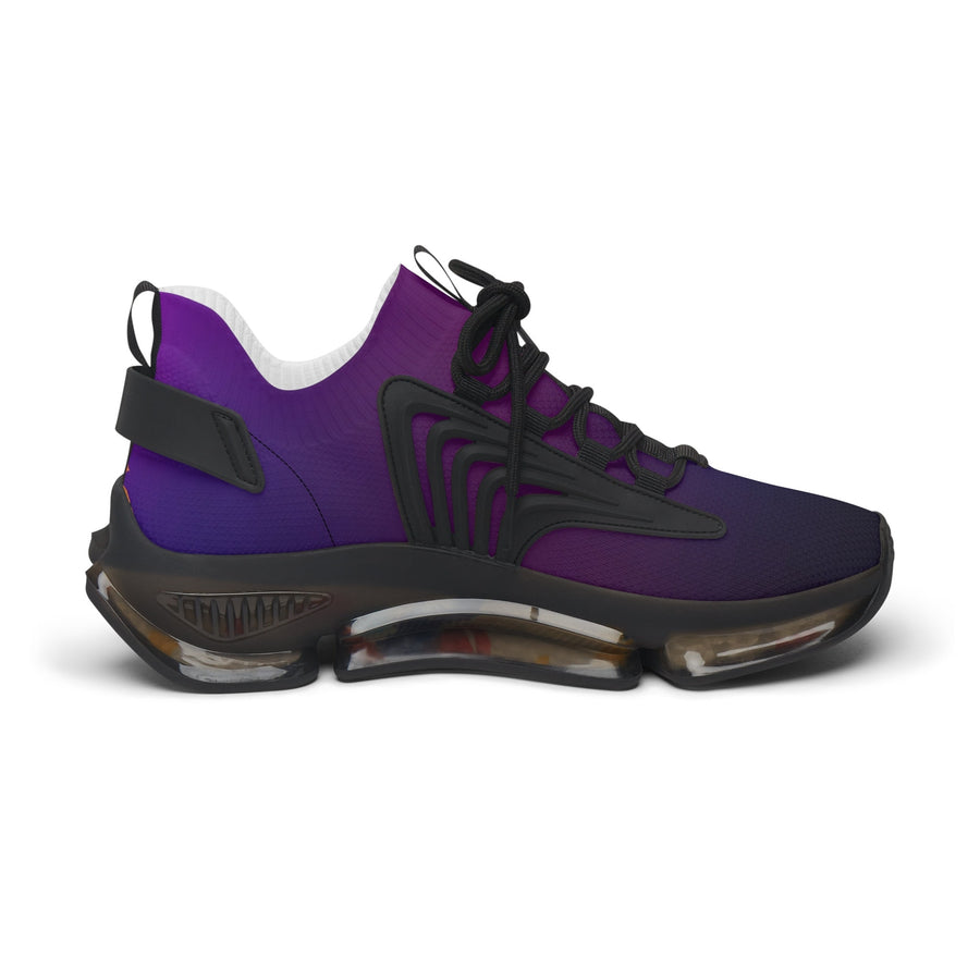 Women&#39;s Mesh Sneakers- Blue and Purple Ombre