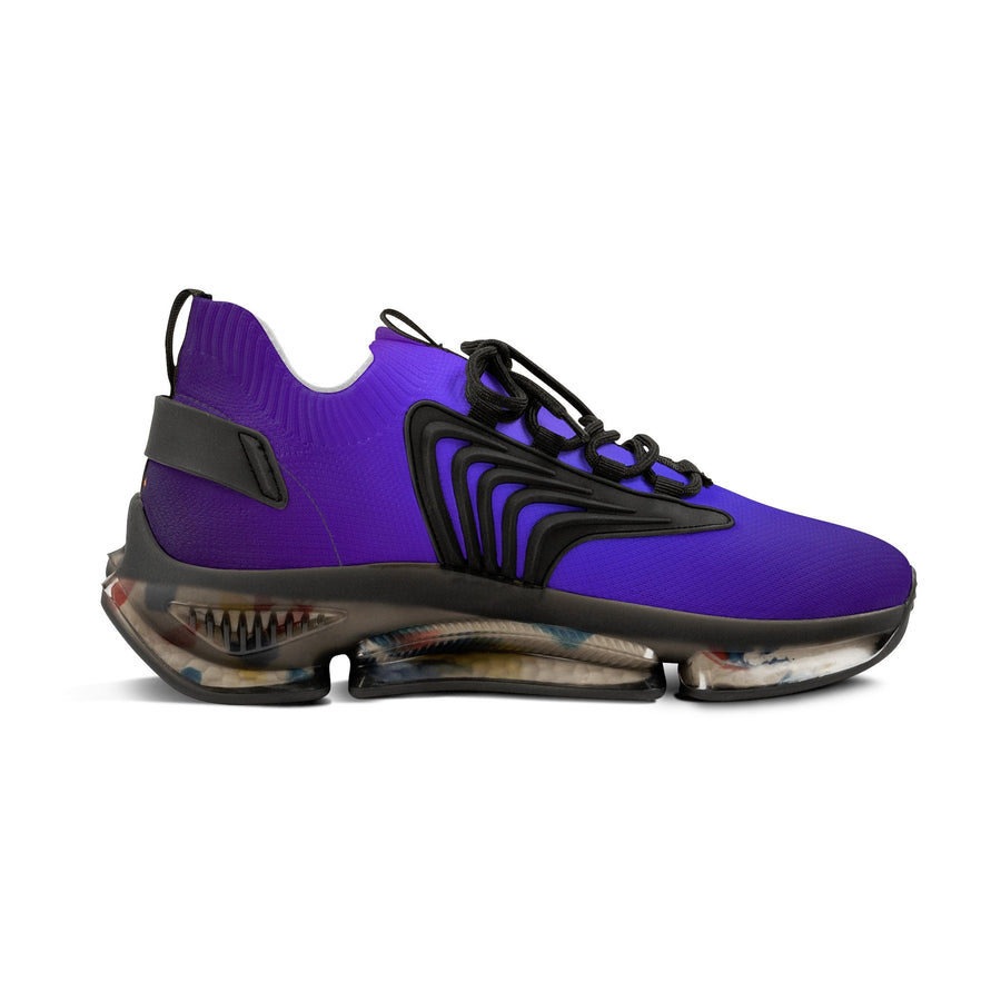 Men&#39;s Mesh Sneakers-Blue Purple Blur