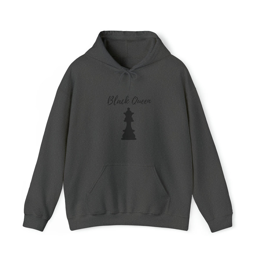 Unisex Heavy Blend™ Hooded Sweatshirt-Black Queen