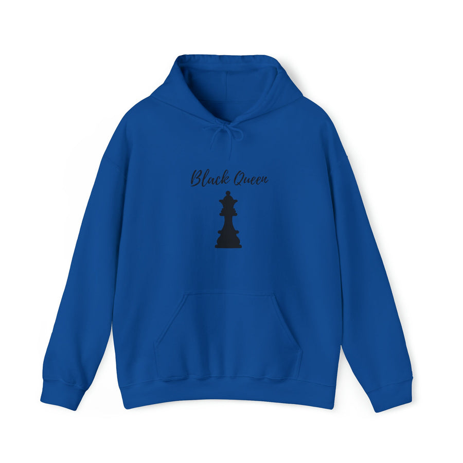 Unisex Heavy Blend™ Hooded Sweatshirt-Black Queen