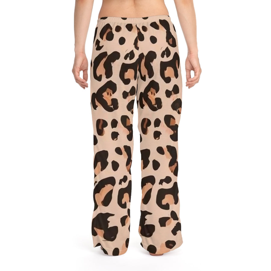 Women&#39;s Pajama Pants (AOP) Leopard print