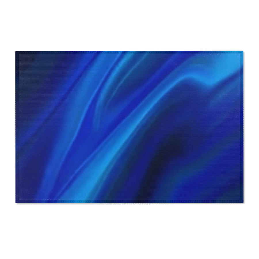 Area Rugs -Multi blue Colored Abstract