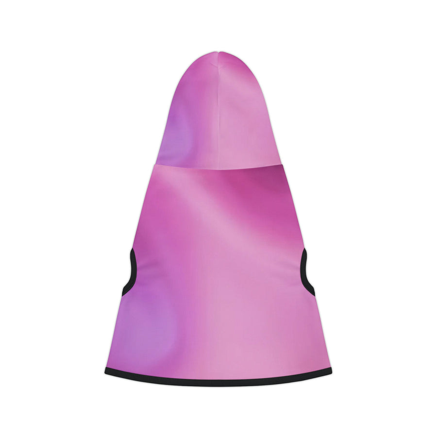 Pet Hoodie-Pink and Purple abstract