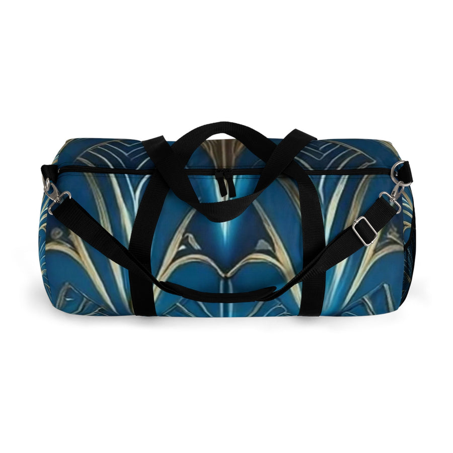 Duffel Bag-Blue & Gold Luggage