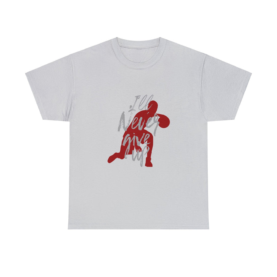 Unisex Heavy Cotton Tee- Ill Never Give Up