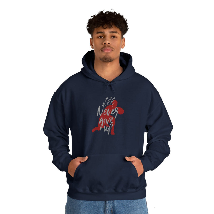 Unisex Heavy Blend™ Hooded Sweatshirt- I&#39;ll Never Give up