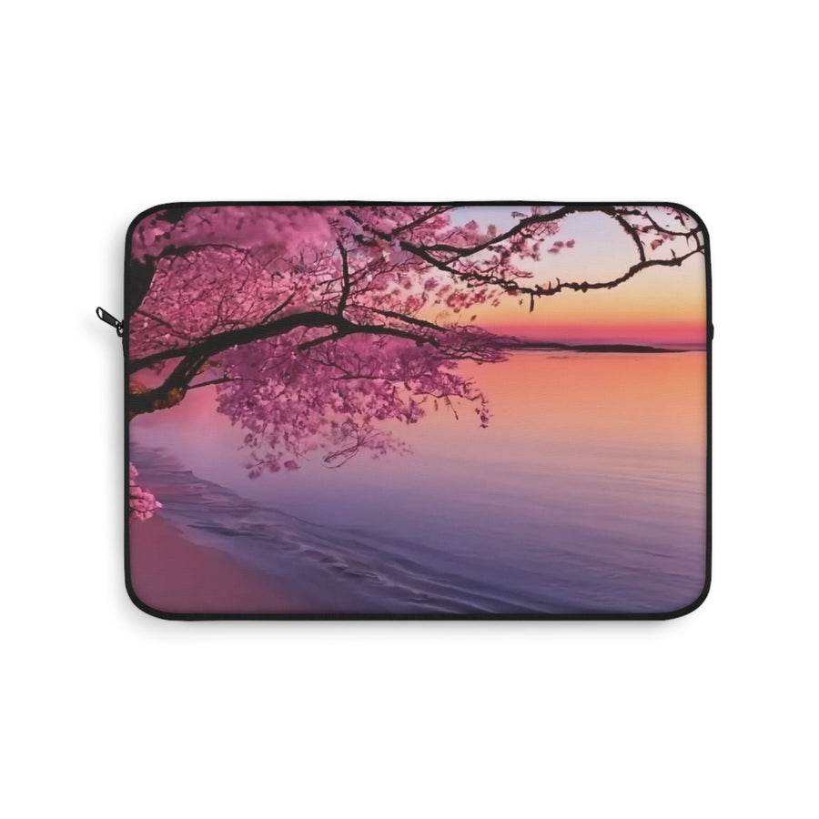 Laptop Sleeve-Sunset Cherry Blossom