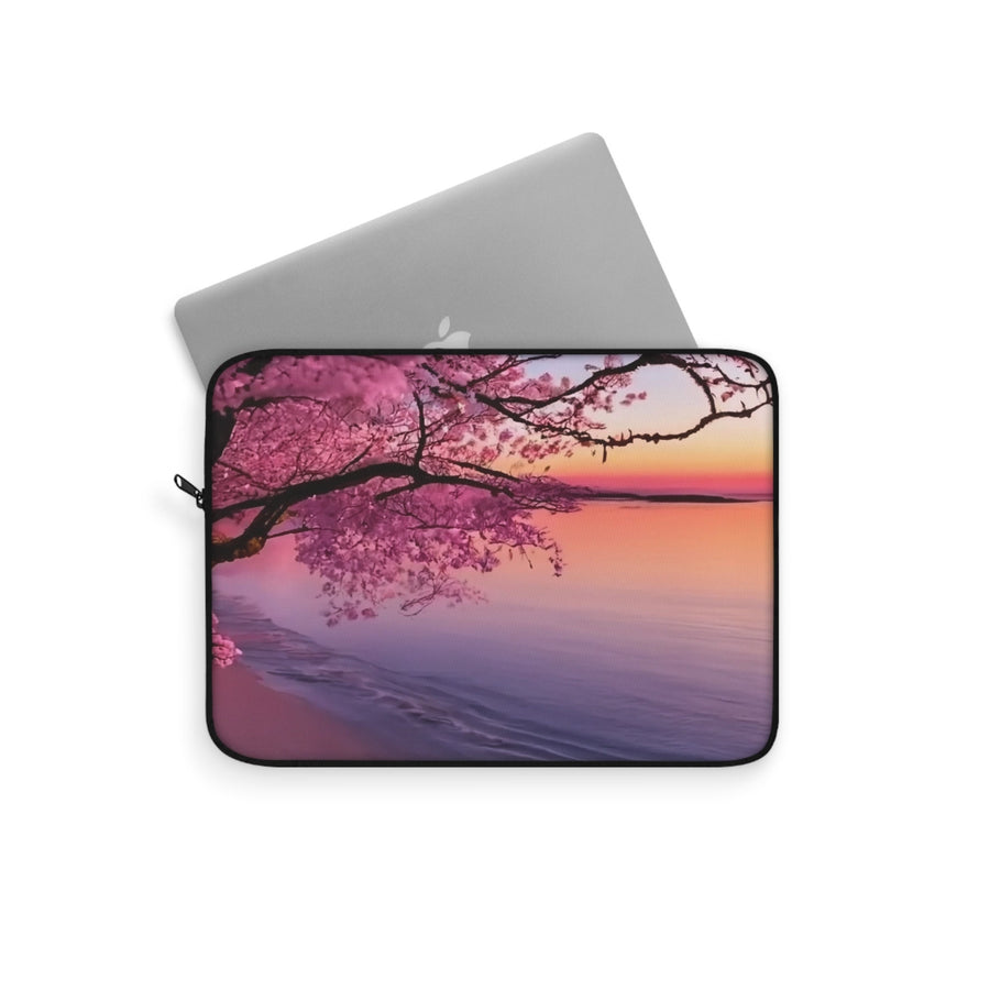 Laptop Sleeve-Sunset Cherry Blossom