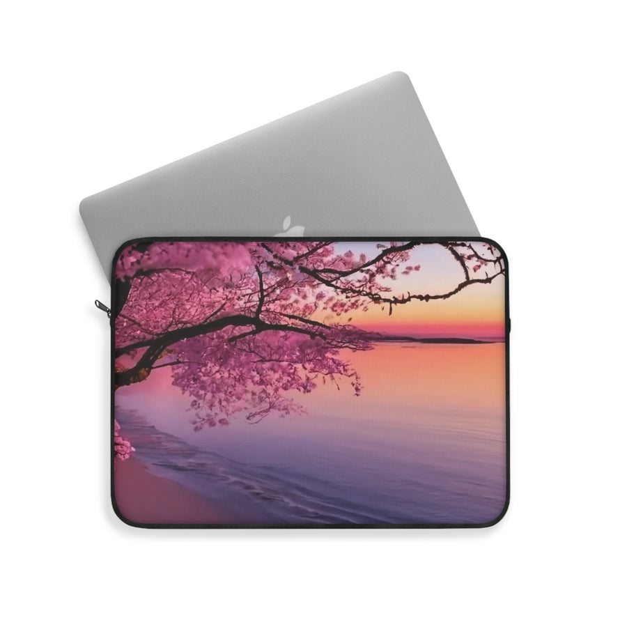 Laptop Sleeve-Sunset Cherry Blossom