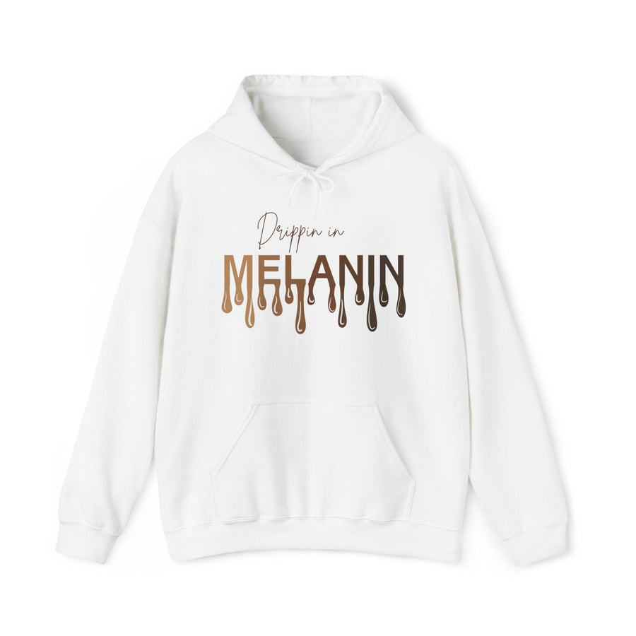 Unisex Heavy Blend™ Hooded Sweatshirt- Drippin&#39; in melanin