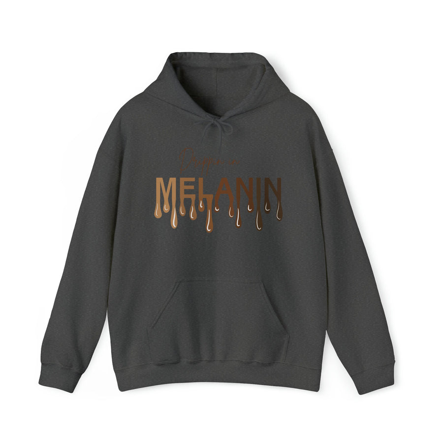 Unisex Heavy Blend™ Hooded Sweatshirt- Drippin&#39; in melanin