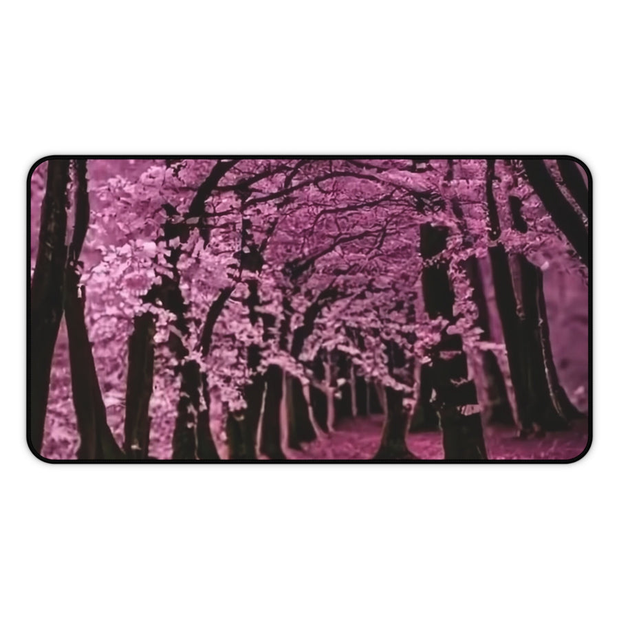 Desk Mat-Forest of Pink