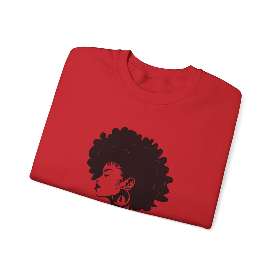 Unisex Heavy Blend™ Crewneck Sweatshirt-Brown Girl Soul