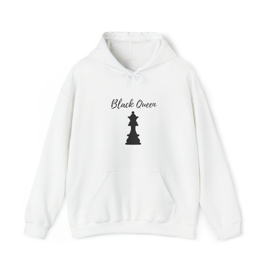 Unisex Heavy Blend™ Hooded Sweatshirt-Black Queen
