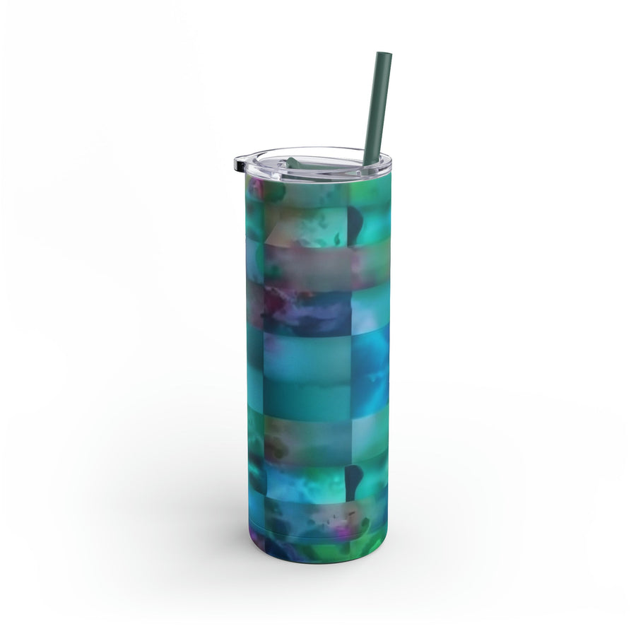 Maars Maker Skinny Matte Tumbler, 20oz- Purple, Various Blues, and Multi-Green colors