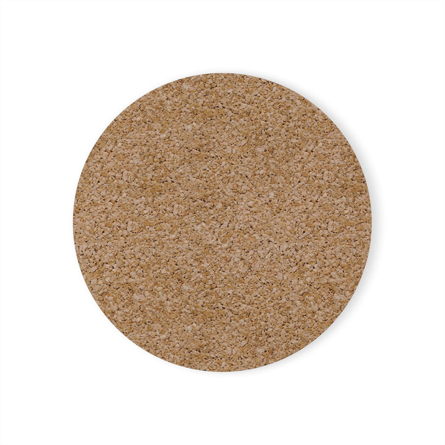 Cork Back Coaster- Blue and gold marble