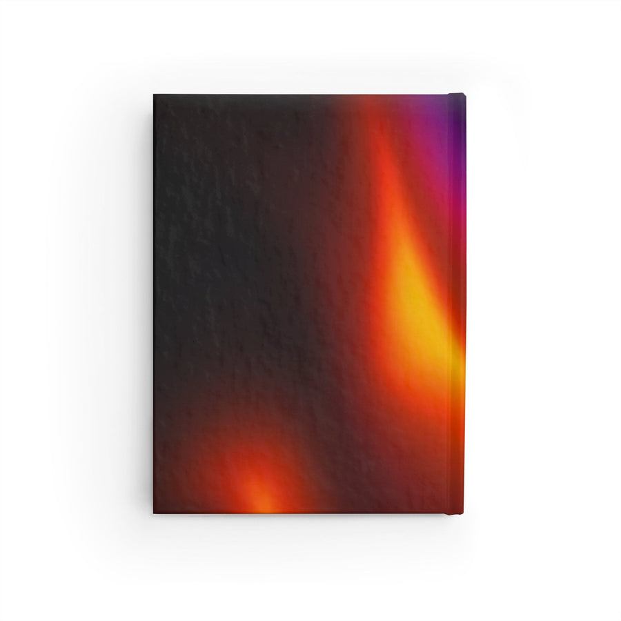 Journal - Ruled Line- Flames