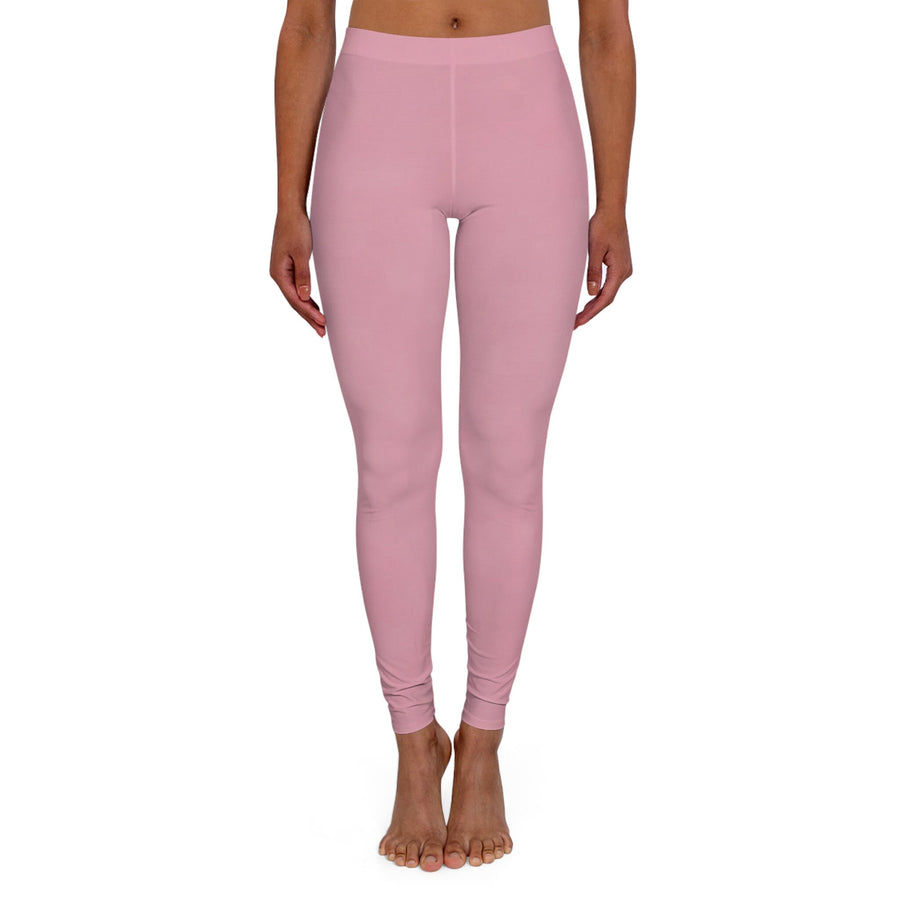 Women&#39;s Spandex Leggings-Pink
