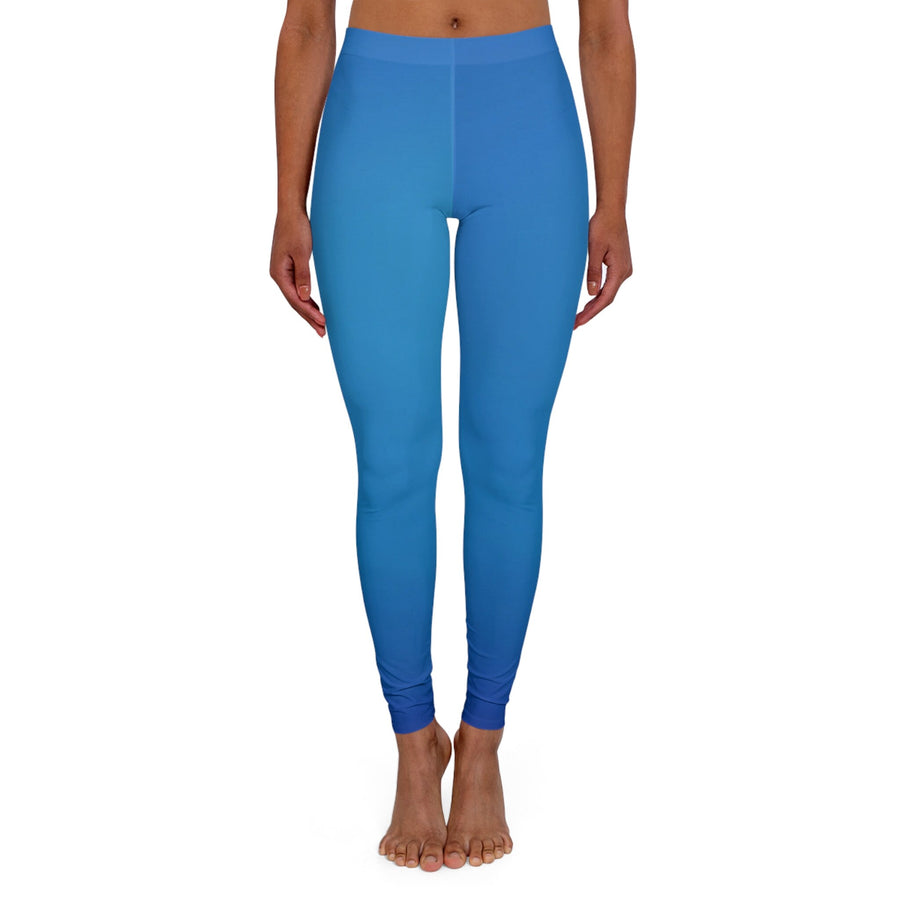 Women&#39;s Spandex Leggings -Blue