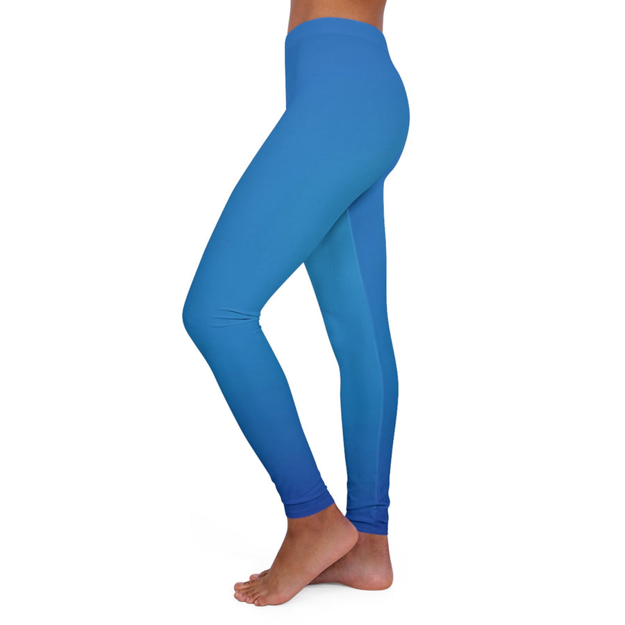 Women&#39;s Spandex Leggings -Blue