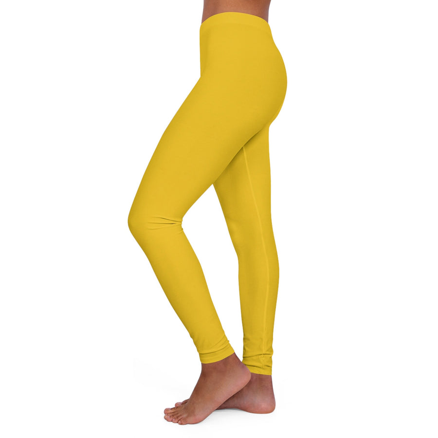 Women&#39;s Spandex Leggings -Yellow