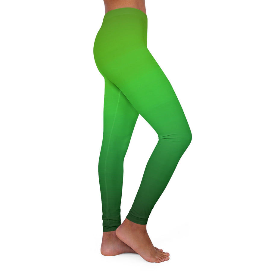 Women&#39;s Spandex Leggings -Green
