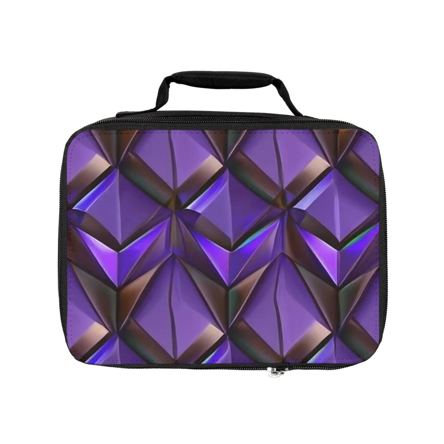 Lunch bag- Purple Diamond