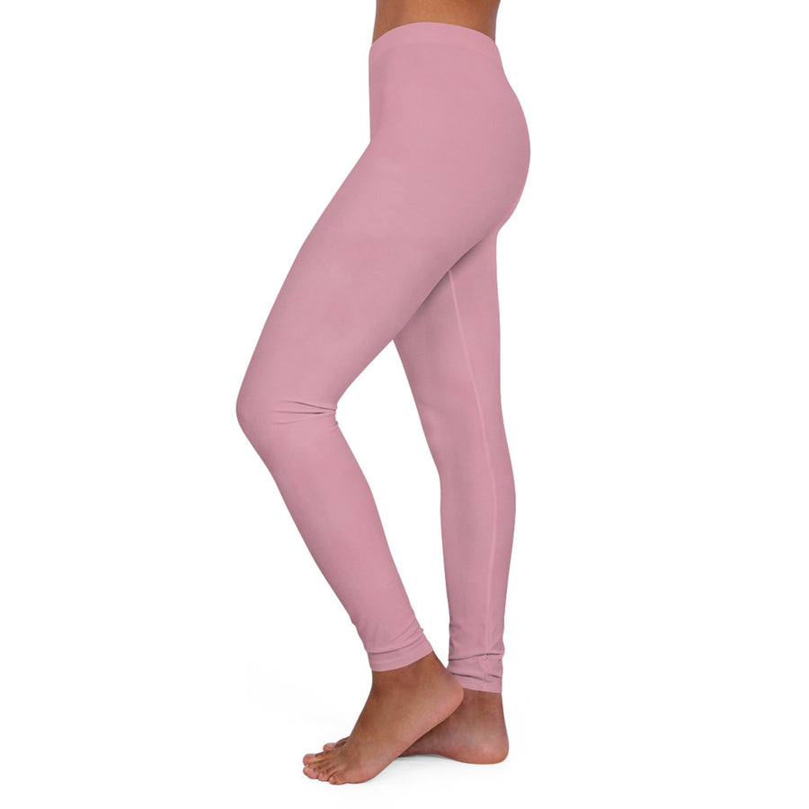 Women&#39;s Spandex Leggings-Pink