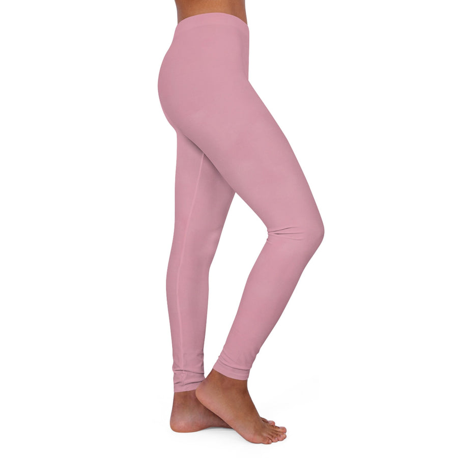 Women&#39;s Spandex Leggings-Pink