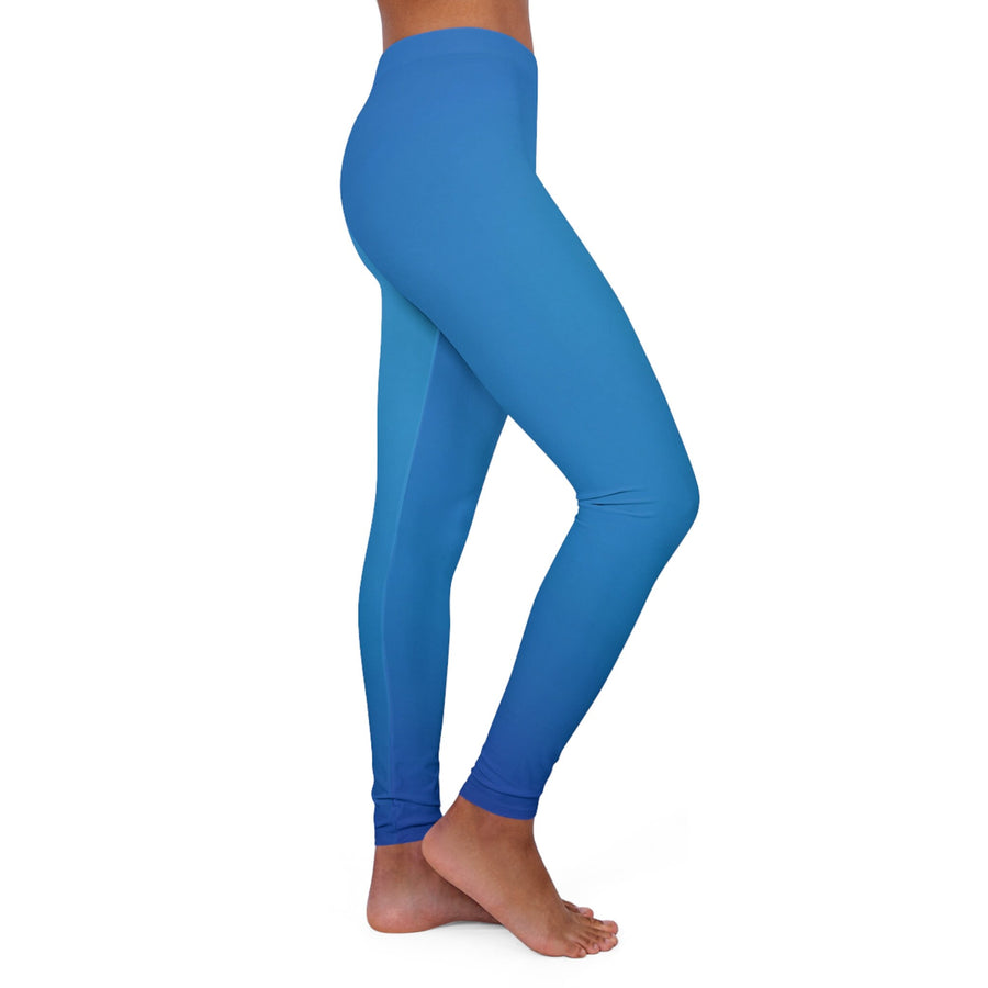 Women&#39;s Spandex Leggings -Blue