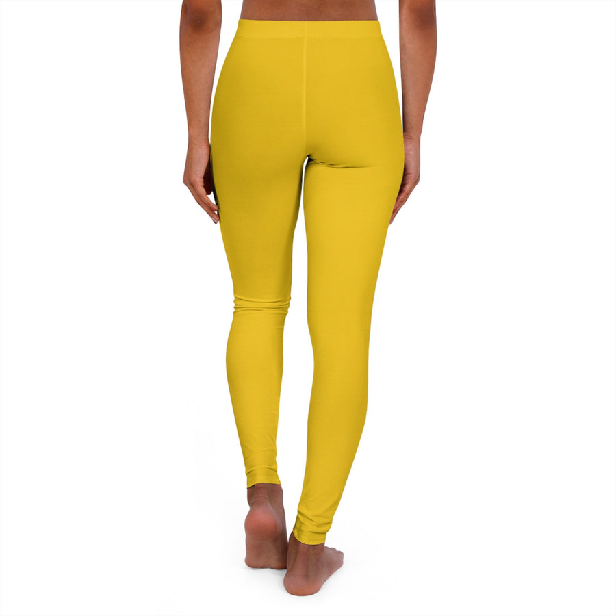 Women&#39;s Spandex Leggings -Yellow